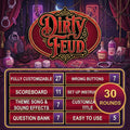 Valentine Dirty Feud | Adults Only Game | Dirty Feud Trivia | Trivia Night | Party Game | Powerpoint Game Editable | Friendly Feud