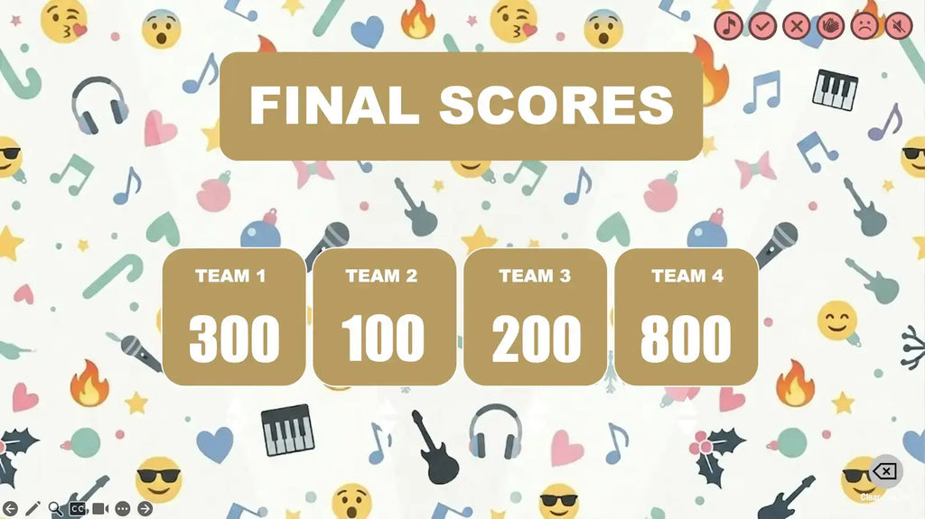 Guess The Song Emoji Game | Music Trivia Party Game | PowerPoint Game Night | Emoji Song Quiz | Printable Party Game | Name That Song Emoji