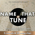 Name That Tune PowerPoint Party Game, Virtual Music Trivia Quiz Through the Decades, Guess the Song Challenge for Family Game Night, Lyrics