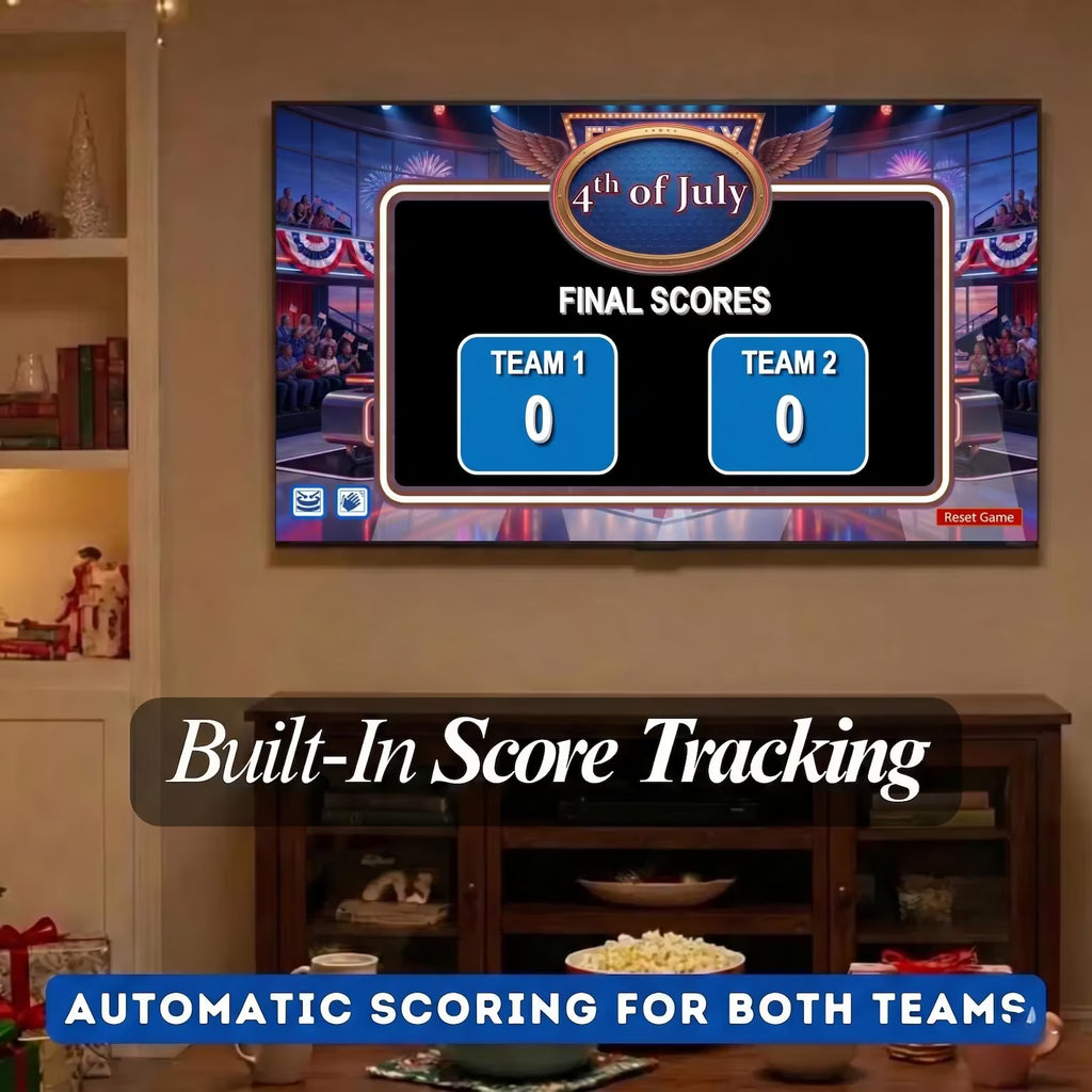 4th of July Friendly Feud Game, 4th July Trivia, Independence Day Feud Game, 4th of July Party Game, Friendly Feud Game Night Powerpoint